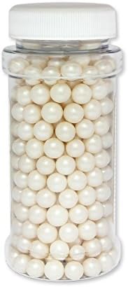PME Large Sugar Pearls White 90 g