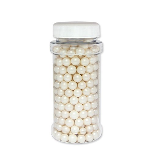 PME Large Sugar Pearls White 90 g - Image 4