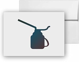 Oil Can Fuel Gasoline Petrol, quality blank cards CC-26628