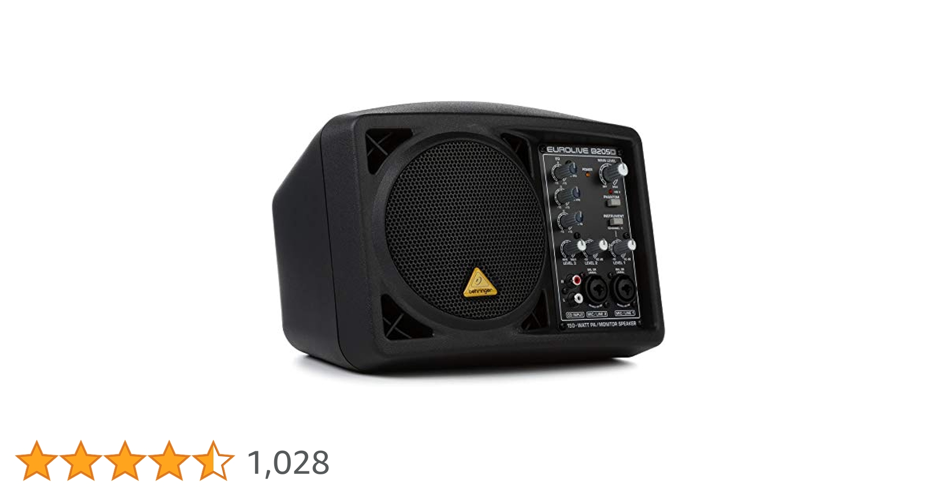 Amazon.co.jp: BEHRINGER ベリンガー B205D パワードスピーカー