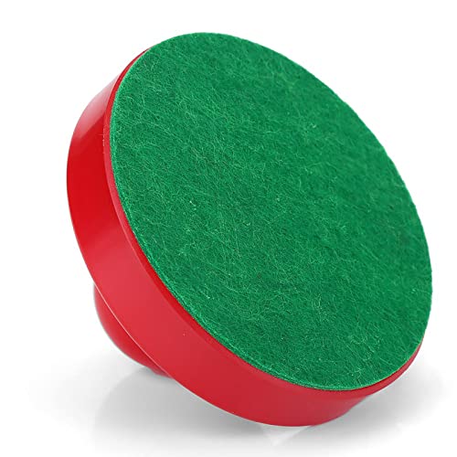 VGEBY Air-Hockey-Schieber, Kunststoff, Leichte Torwart-Eishockey-Schieber, Pucks-Set, Griffe, Drücker, Ersatz für Tischspiele (Große Größe 96 mm)