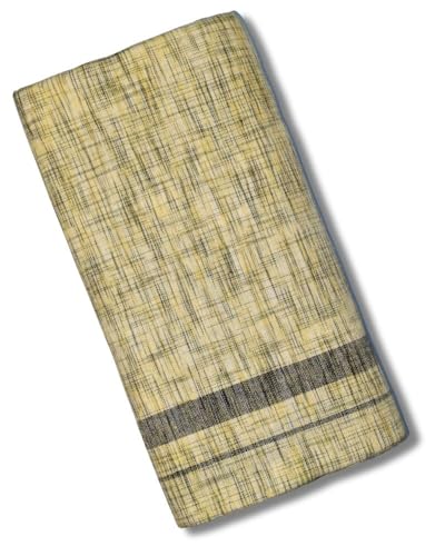 Image of Self Design Lungi & Dhoti for Men (Unstitched)| Lungi for Mens Cotton Blend | 2 Meter | Soft, Lightweight & Breathable Fabric | Ethnic Wear for Daily Use