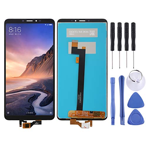 Écran LCD et numériseur pour Xiaomi Mi Max 3 noir de haute qualité