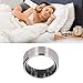 Zopsc Smart Ring Health Tracker, Stylish Fitness Ring Health Tracker for Men Women, 50M Smart Health Rings with Bluetooth 5.1 for Sports Sleep (#8)