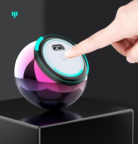 Image of EDNITA Mini Wireless Bluetooth Speaker, Portable Speaker with Stereo Bass Sound, Mini Boost 4 All Smartphone Connectivity, Metal Electroplating Round Woofer (Pack of-1 Multicolor)