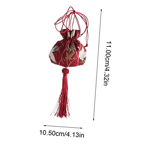 Bolsa delicada para sachet decorativo chino 3 piezas miniatura 2