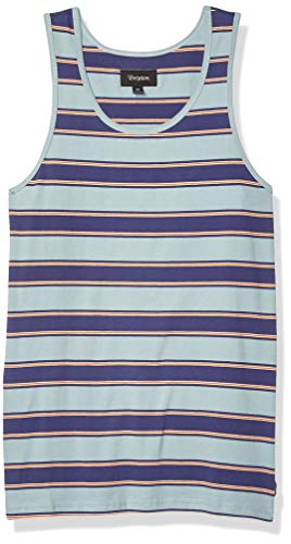 Brixton Men's HILT Standard FIT Tank TOP, Blue Stone, XXL