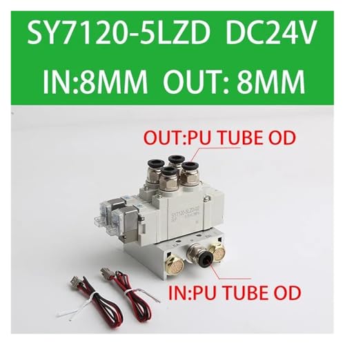 Vanne de commande SY7120-5LZD avec réponse électronique rapide - 3