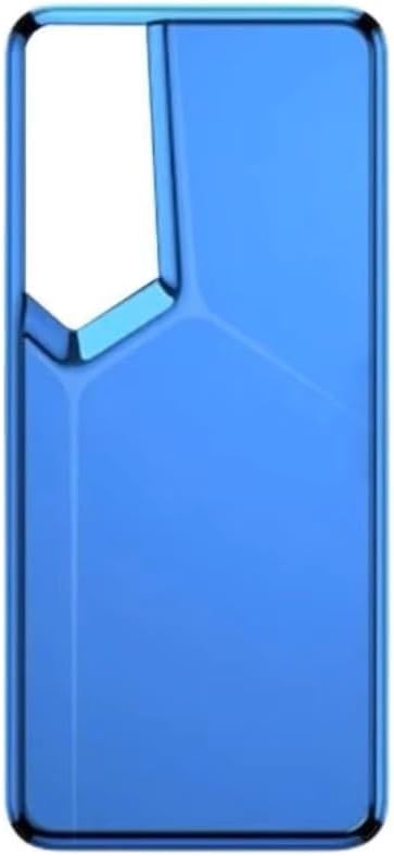 Compatible Rear Glass Panel for Tecno Pova Neo 2 Model LG6n – Battery Door Back Cover, Battery Back Cover Housing Replacement Part (Blue with Lens)