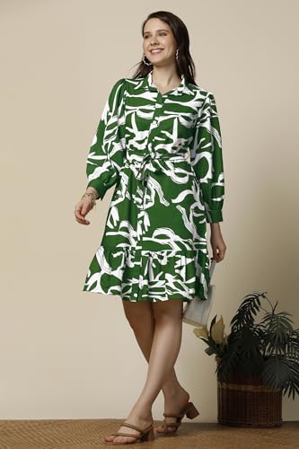 Image of Fashion Dream Women's Fit And Flare Above the Knee Above Knee Length Dress|Onepiece Stylish|Short Dresses |Western Dress