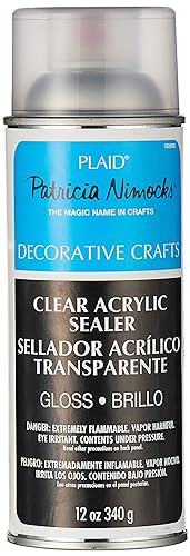 Delta Creative CLEAR ACRYLIC SEALER GLOS 12OZ