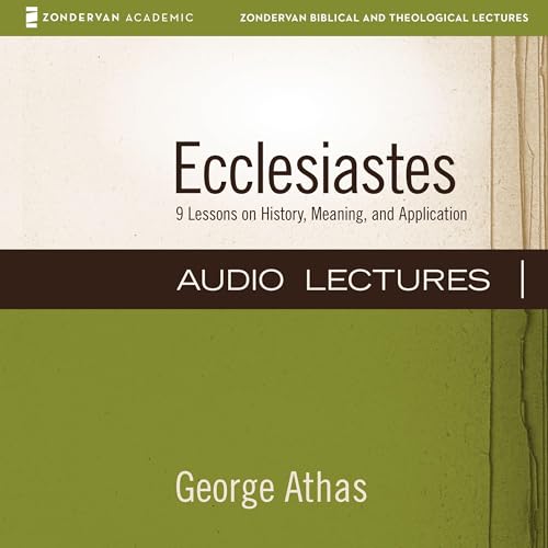Page de couverture de Ecclesiastes: Audio Lectures