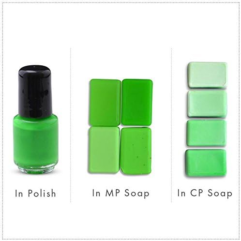 Green Neon Luxury Colorant Pigment Powder for Crafts and Soap Making Candle 4 oz