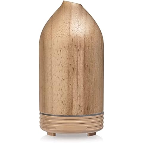 Campo - Ultrasonic Ceramic Essential Oil Diffuser | Natural, Non-Toxic Wellness (Light Wood) Cover