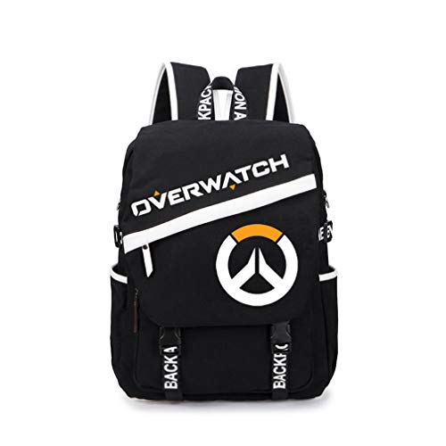 Mochila Overwatch DVA para estudiantes  semioculta