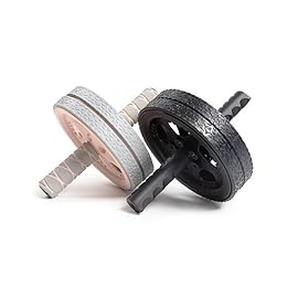 SJYDQ Abdominal Trainer AB Roller Power Wheels Workout Sport Machine Fitness Equipment for Home Gym Equipment Exercise (Color : E)