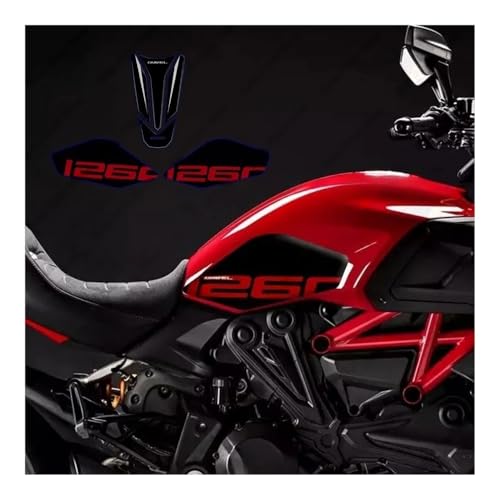 Protection Réservoir Moto résine pour les sorties en Diavel 1260