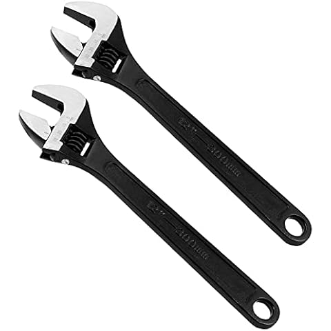 FUNSUEI 12" Black Oxide Adjustable Wrench Cover