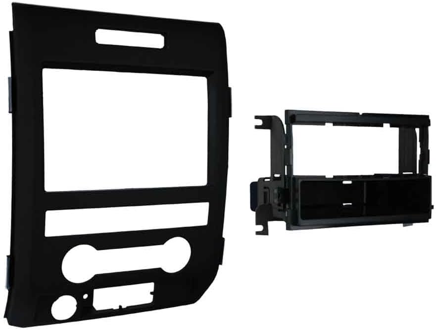 Metra 99-5820B Single DIN Installation Dash Kit Fits SELECT 2009-2014 Ford F-150