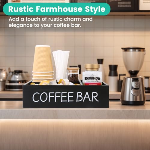 SLLPL ​Coffee Bar Organizer and Condiment Storage for Countertop, Coffee Station Organizer for Home and Office by SLLPL - Image 2