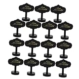 Amusement polyvalent : adaptés aux décorations de maison de poupée et aux mini-panneaux noirs de table, ces accessoires de panneau miniature enrichissent le temps de jeu, les scénarios éducatifs et les configurations de conception de maison, mini-panneau de maison de poupée, panneau miniature