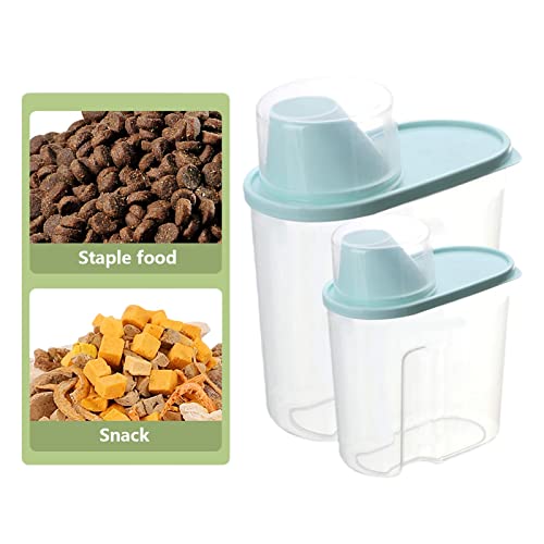 Multifunctional Dog Food Storage Container - Airtight Seal, Freshness Preserving, Moisture-Proof, Durable, With Measuring Scale, Suitable For Dog Food, Cat Food, And Snacks #TOP1