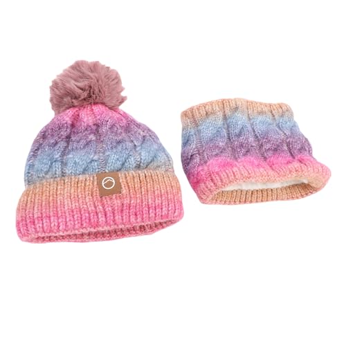 Gorro y bufanda con calefacción de fibra de carbono Haofy de felpa 7