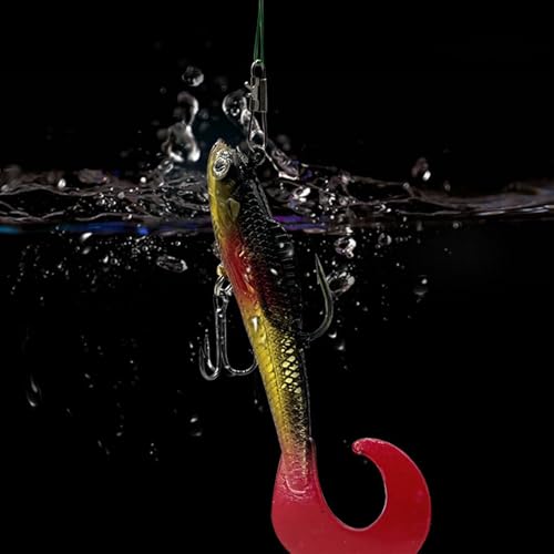 40 piezas líder de pesca acero carbono alto miniatura 5