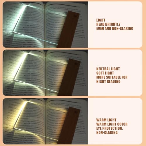 Luces LED regulables inteligentes recargables y planas para estudiar de noche en casa 6