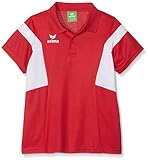 disponible en varios colores Erima GmbH Classic Team Polo de Tenis, Unisex niños, Rojo/Blanco, 128