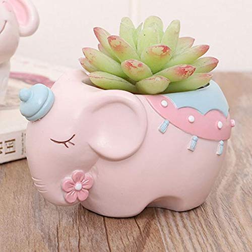 Brotherhood Enterprise Resin Pot Cute Pink Elephant Resin Succulent Pot Resin Succulent Pot|Resin Planter for Succulent Pot Trendy and Succulent Indoor and Outdoor Pot with Beatiful Handcraft (B08TVXNMSZ) Amazon Price History, Amazon Price Tracker