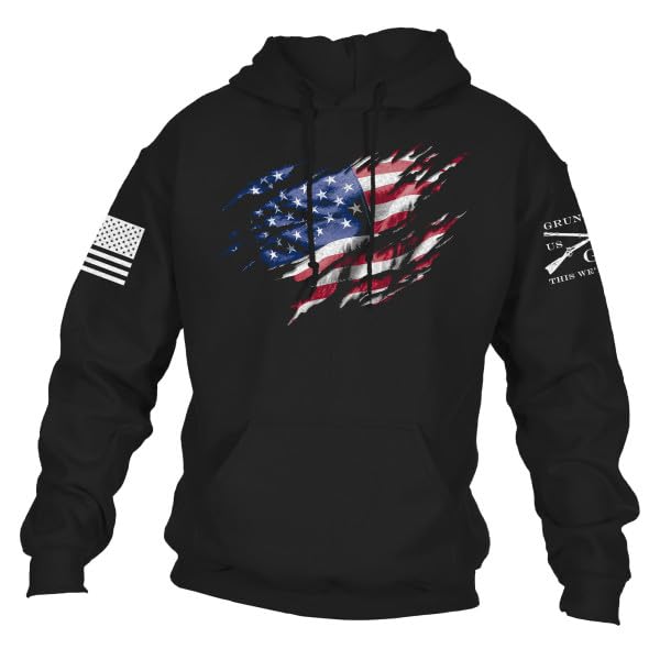 Grunt Style Still Standing Hoodie (Small, Black) by Grunt Style - Used condition - US$34.68