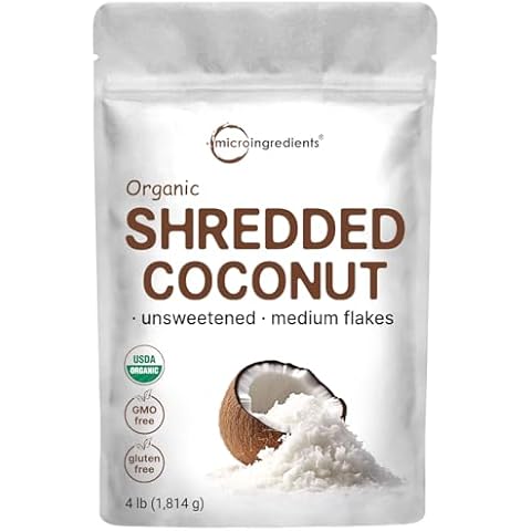 Micro Ingredients Organic Coconut Flakes Cover
