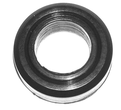100 sellos inferiores para inyector de combustible (16 x 9 x 5,8 mm), compatibles con el kit de reparación de inyección Toyota Camry AY-S4036(AY-S4036-Black)