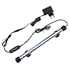 Illuminazione a LED per acquario, GreenSun 28CM 36LEDS Lampada a tubo sommergibile con funzione timer, 3 modalità colore e controllo della luminosità 12V, 1A