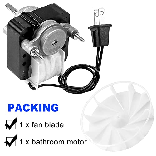 S99080166 Bp28 Bathroom Vent Bath Fan Motor Kit Replacement Fit For Broan Nutone 655 679 657 658 Exhaust Fan Motor 70Cfm 1.4 Amp 3000Rp 120V Ccw #TOP2