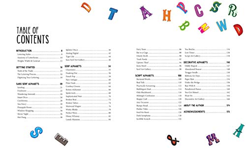 Lettering Alphabets & Artwork: Inspiring Ideas & Techniques for 60 Hand-Lettering Styles