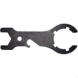 piber Gasflaschenschlüssel | Multi Gasflaschen Schlüssel für Gasflaschen | Outdoor Gas Schlüssel | Anschluß Gasflasche | Gasflaschenschlüssel Metall | Gasregler Schlüssel | mit Flaschenöffner