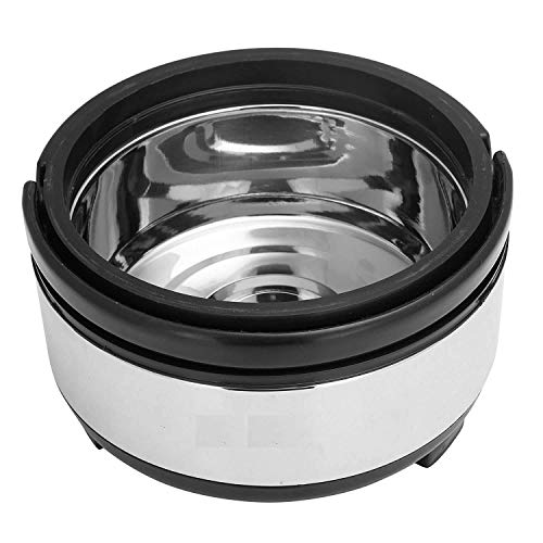 Image of Pleasure Stainless Steel Modern Thermo-Ware Double Wall Insulated Hot Pot Casserole for Hot Meal, chapati, Curry, Roti (4500 ml)