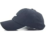 YEKEYI Unisex czapka baseballowa rekin haft sprana bawełna denim regulowana czapka baseballowa