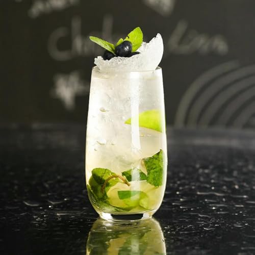 Vaso de vidrio clásico resistente al calor de 370 ml miniatura 6