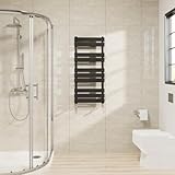 Warmehaus Toallero calefactado con panel plano, 1000 x 450 mm