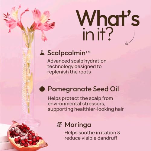 Image of Kesh King Scalp First Moisture Shield Shampoo | with Moringa & Scalpcalmin | Clarifies Dry Flaky Scalp | pH Balanced Scalp Care | Ayurveda + Science | No added parabens & silicones | 300 ML