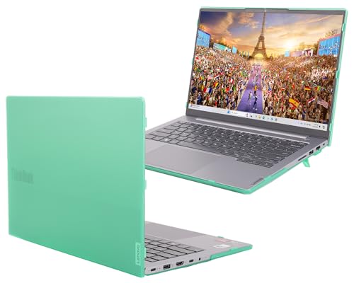 Funda Lenovo ThinkBook 14 G6 G7 mCover rígida policarbonato verde antiarañazos