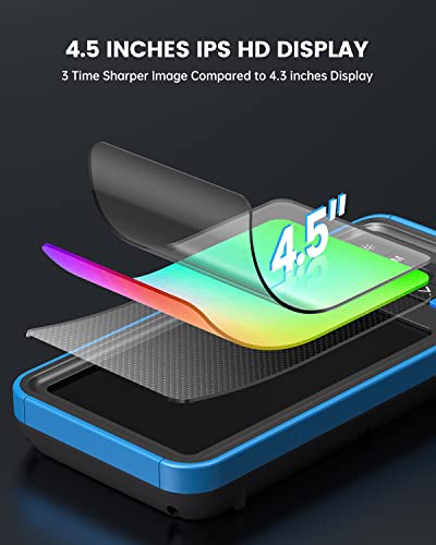 Teslong Endoskopkamera mit Licht, HD Dual Lens Endoskopkamera, Endoskop 4,5...