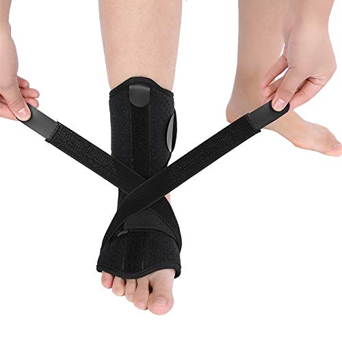 Suporte da articulação do tornozelo, órteses para queda do pé ortopedia, suporte para fratura com al