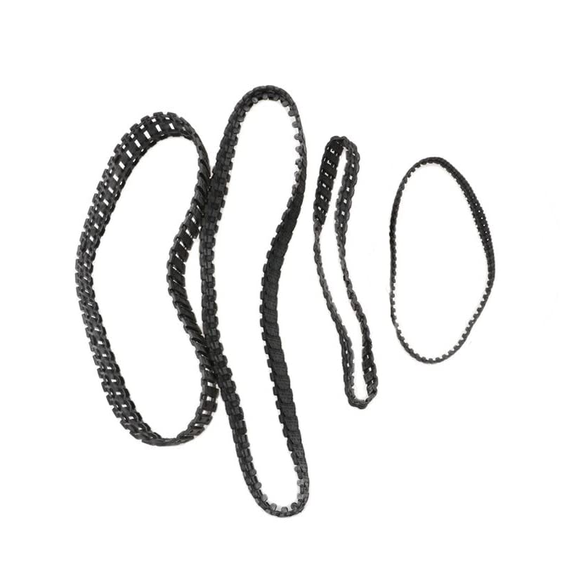 2PCS Rubber Tracks Caterpillar Tank Chassis 66/53/42cm Closed Track Tires for Rock Crawler RC Digger Excavator Wheel Spare Parts (Color : G 21x 2.2cm)