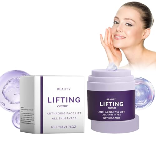 Crema Facial Con Ácido Hialurónico, Crema Facial Antienvejecimiento, Piel Suave, Crema Antiarrugas, Crema Hidratante Facial Con Colágeno Hidrolizado, Reducir Las Arrugas Y Afinar La Piel, 50 G