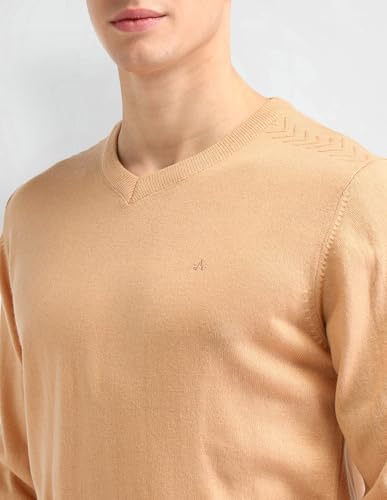 Image of Arrow Men's Textured Tapered Fit Trousers