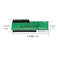 SinLoon 3,5-Zoll-SATA-auf-PATA-IDE-Schnittstellenadapter, SATA-Buchse auf 40-poliger IDE-Adapter für PC- und Mac-Computer auf SATA-Festplatten-Schnittstellenadapter – Ansicht 5
